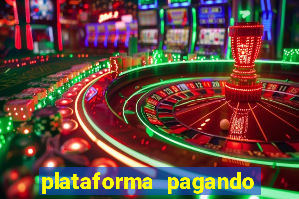 plataforma pagando muito fortune tiger